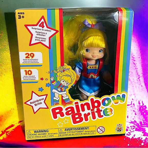 🌈 TLS TOY - Rainbow Brite - 40th Anniversary Fashion Doll - Picture 1 of 4